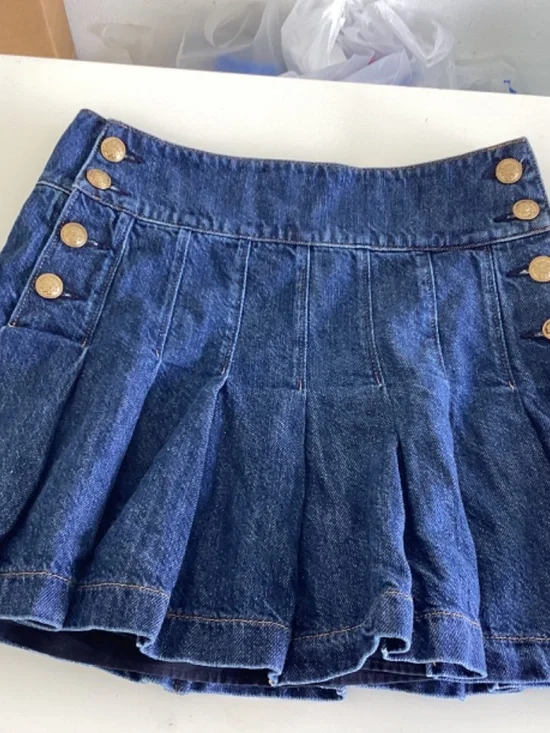 Alice And Olivia Jean Skirt - Picture 7 of 8